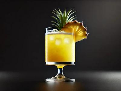 Malibu and Pineapple