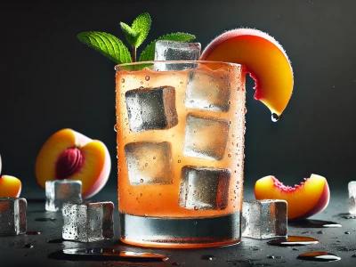 Peach Bourbon Cocktail