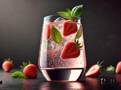 Strawberry Basil G&T